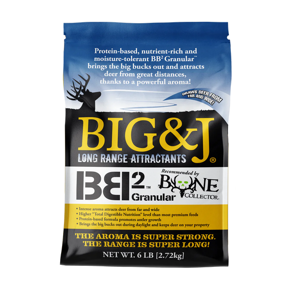6 lb Big & J BB2 Deer Granular LongRange Attractant Premium Wildlif