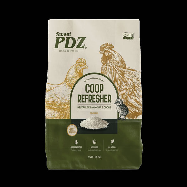 Sweet PDZ Chicken Coop Refresher Zeolite Odor Eliminator