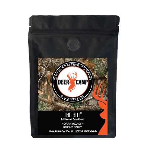 12oz Deer Camp Coffee Grounds