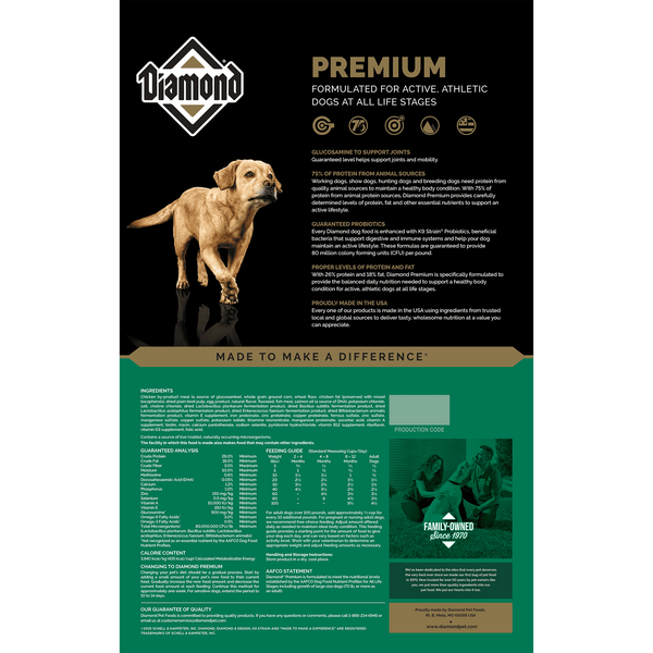 Diamond Premium Adult Dry Dog Food