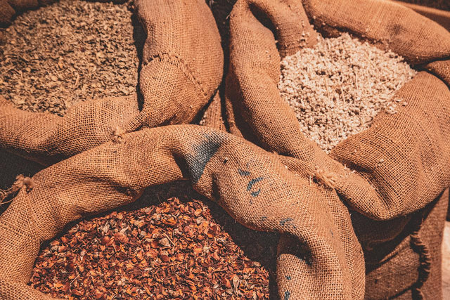 Bags, Boxes & Grain Scoops