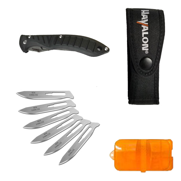 Havalon Forge Black Kinfe Set