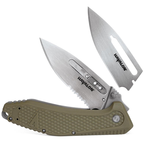 Havalon REDI Everyday Carry Knife - Green