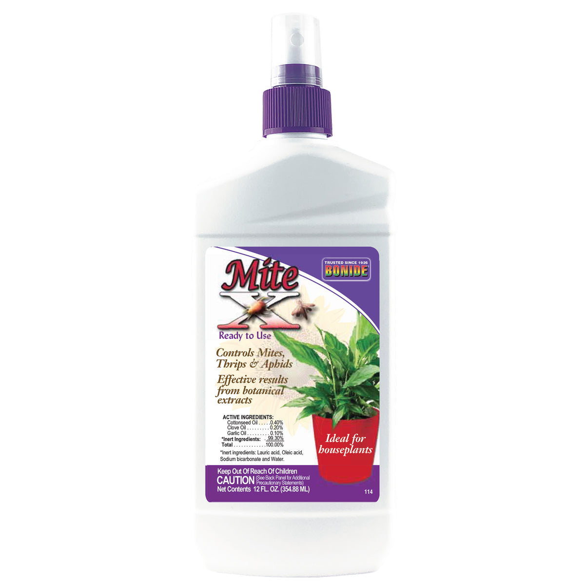 Bonide 12oz Mite-X Houseplant Insect Killer Spray