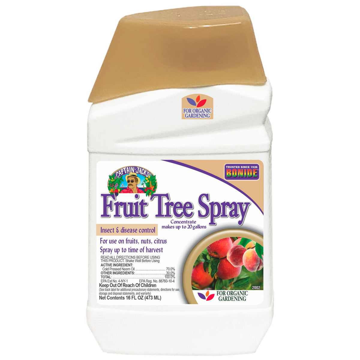 Bonide Captain Jacks Fruit Tree Spray Concentrate