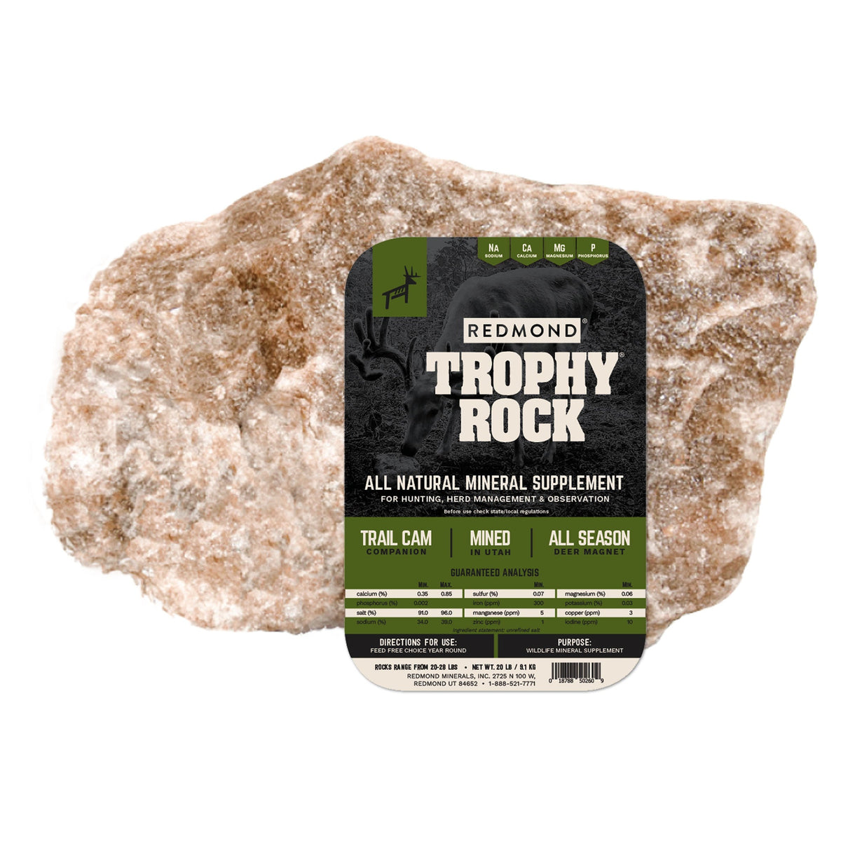 Trophy Rock All Natural Mineral Lick