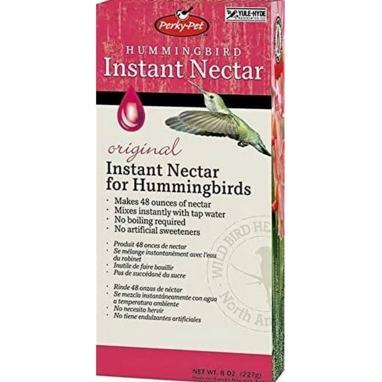 Premium Red Hummingbird Nectar Powder 8oz Jar, EasytoMix Formula f