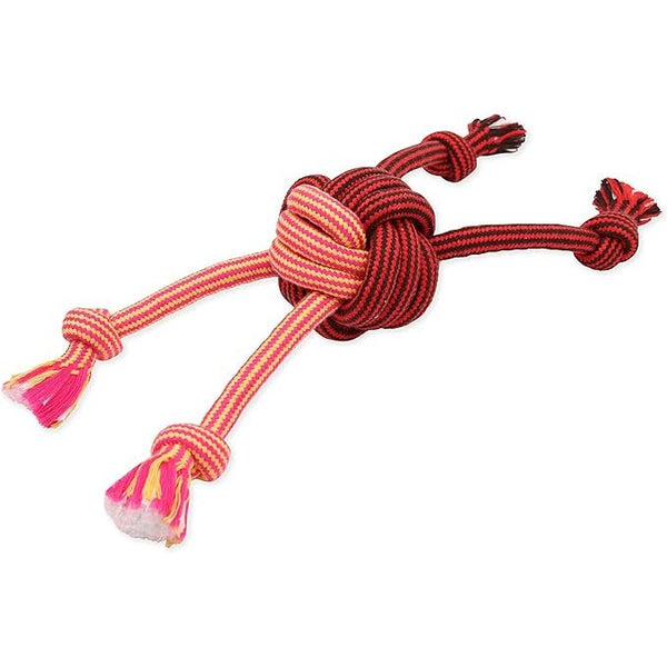 Mammoth Medium 10-Inch Extra Flossy Chew Monkey Fist Dog Toy