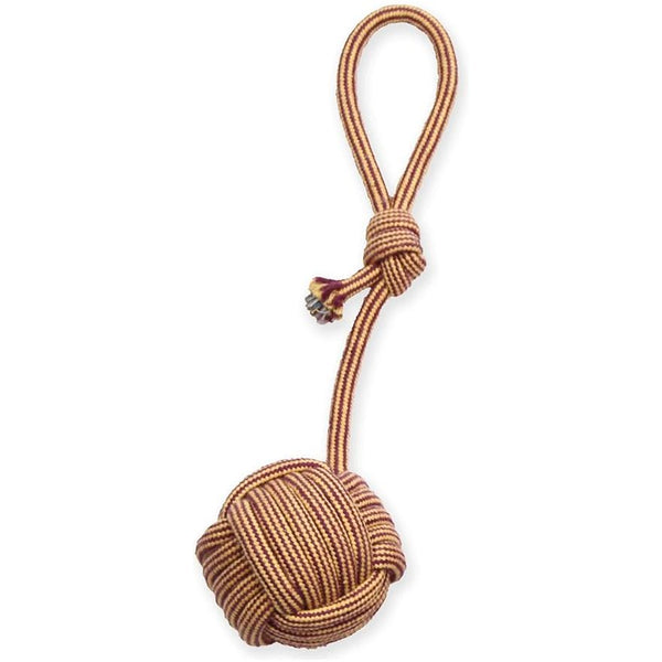 Mammoth 12in. Small Extra Monkey Fist Tug Toy with Loop Handle Dog Toy