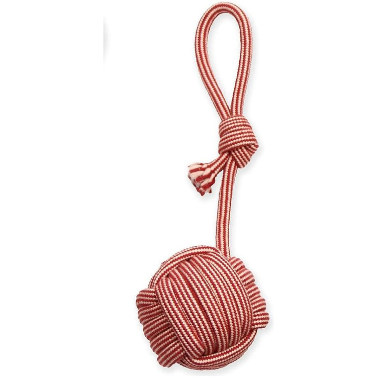Mammoth 14in. Medium Extra Monkey Fist Tug Toy with Loop Handle Dog Toy
