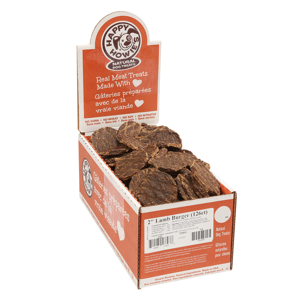 Happy Howie's 2" Lamb Burgers - Bulk 126ct.