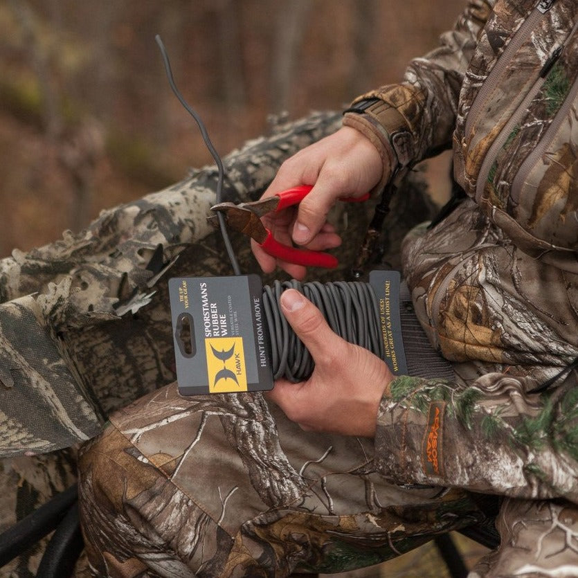Hawk Sportsman's Rubber Wire - Multifunction Steel Wire