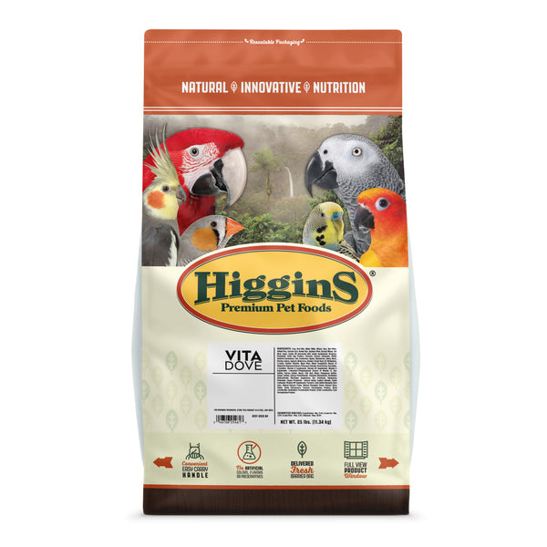 25 Lbs. Higgins Vita Seed Dove Food - SPECIAL ORDER