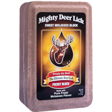 4 Lbs. Mighty Deer Lick Sweet Molasses Block