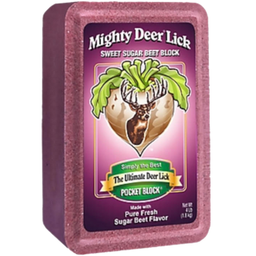 4 Lbs. Mighty Deer Lick Sweet Sugar Beet Block