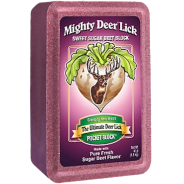 Mighty Deer Lick 4Lbs Sweet Sugar Beet Block