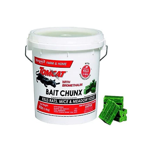 4# TomCat Rodent Bait Chunx (1oz)