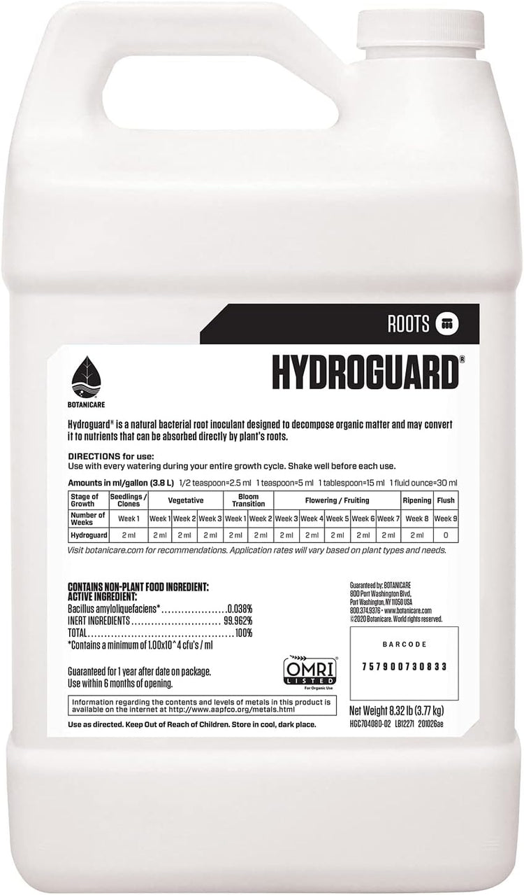 1 Gallon Botanicare Hydroguard Bacillus Root Inoculant