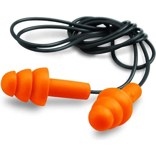 SILICON CORDED EAR PLUG 2PK