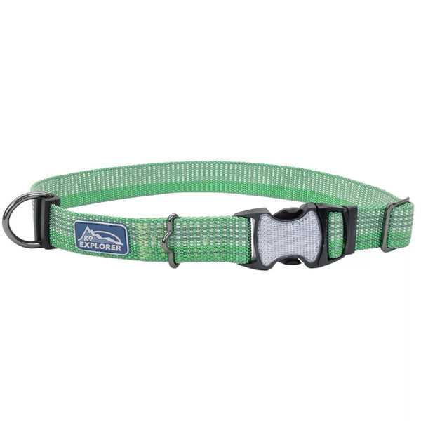 Coastal Pet K9 Explorer Green Reflective Dog Collar