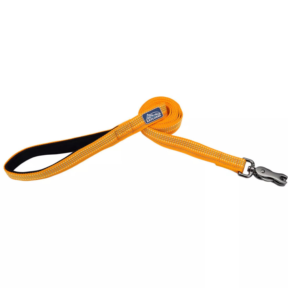 Coastal Pet K9 Explorer Brights Reflective Orange Dog Leash
