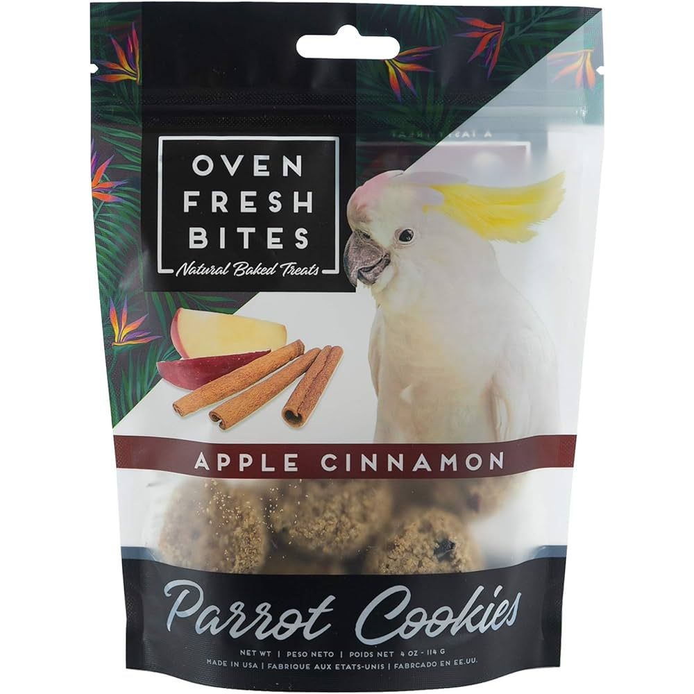 4oz Oven Fresh Bites Natural Baked Parrot Cookies
