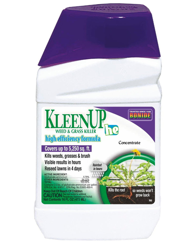 1 Pt. Bonide KleenUp HE Weed & Grass Killer High Efficiency Formula