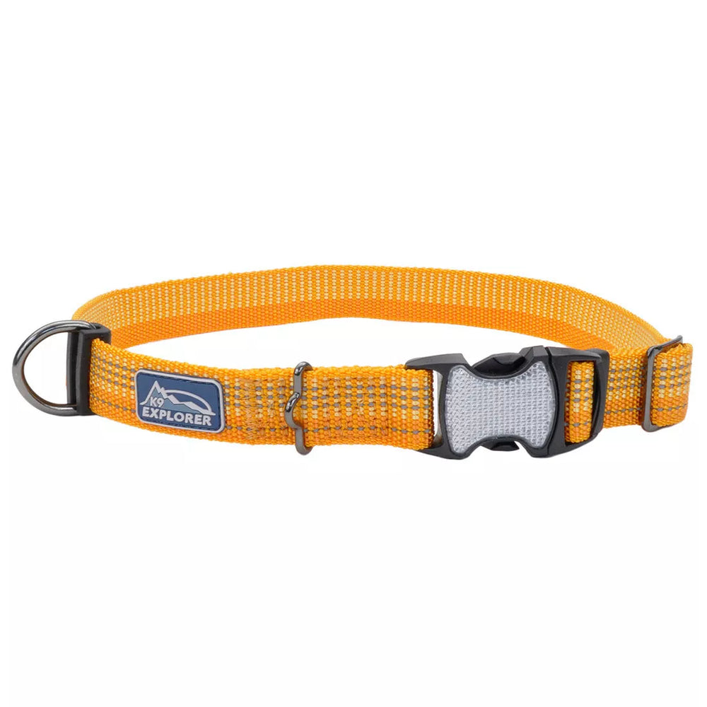 Coastal Pet K9 Explorer Orange Reflective Dog Collar