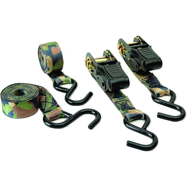 Hunting Made Easy CAMO RATCHET STRAP - 4 Pack