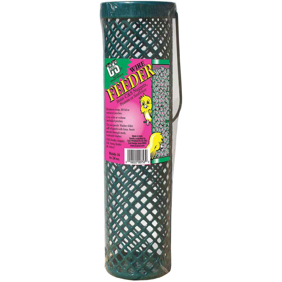 C&S 24oz. Wire Nugget Bird Feeder