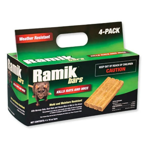 1# Ramik Bars Rodent Bait 4 pack