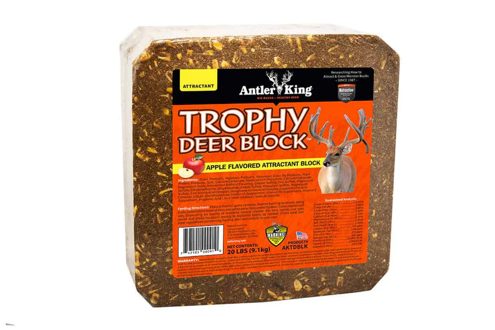 20 Lbs. Antler King Trophy Deer Block