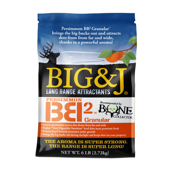 6lb Big & J Persimmon Granular Deer Attractant
