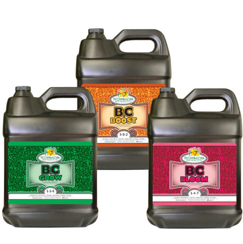 Technaflora B.C. Hydroponic Nutrients - Grow, Boost, and Bloom