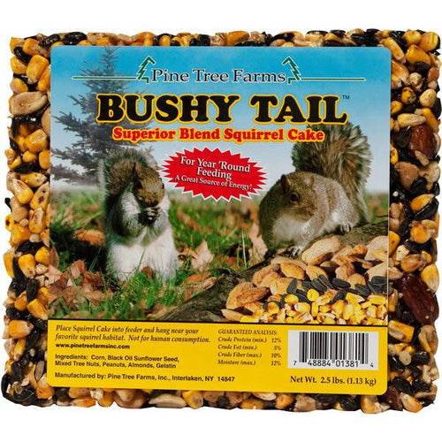 2.5 lbs. Bushy Tail Squirrel Suet Cake