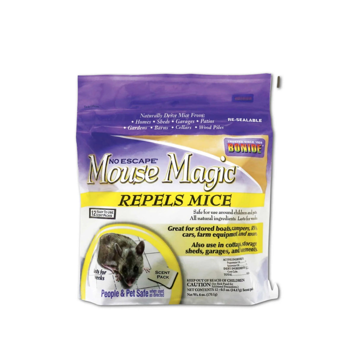 6oz Bonide Magic Mouse Repellent -  12 pk