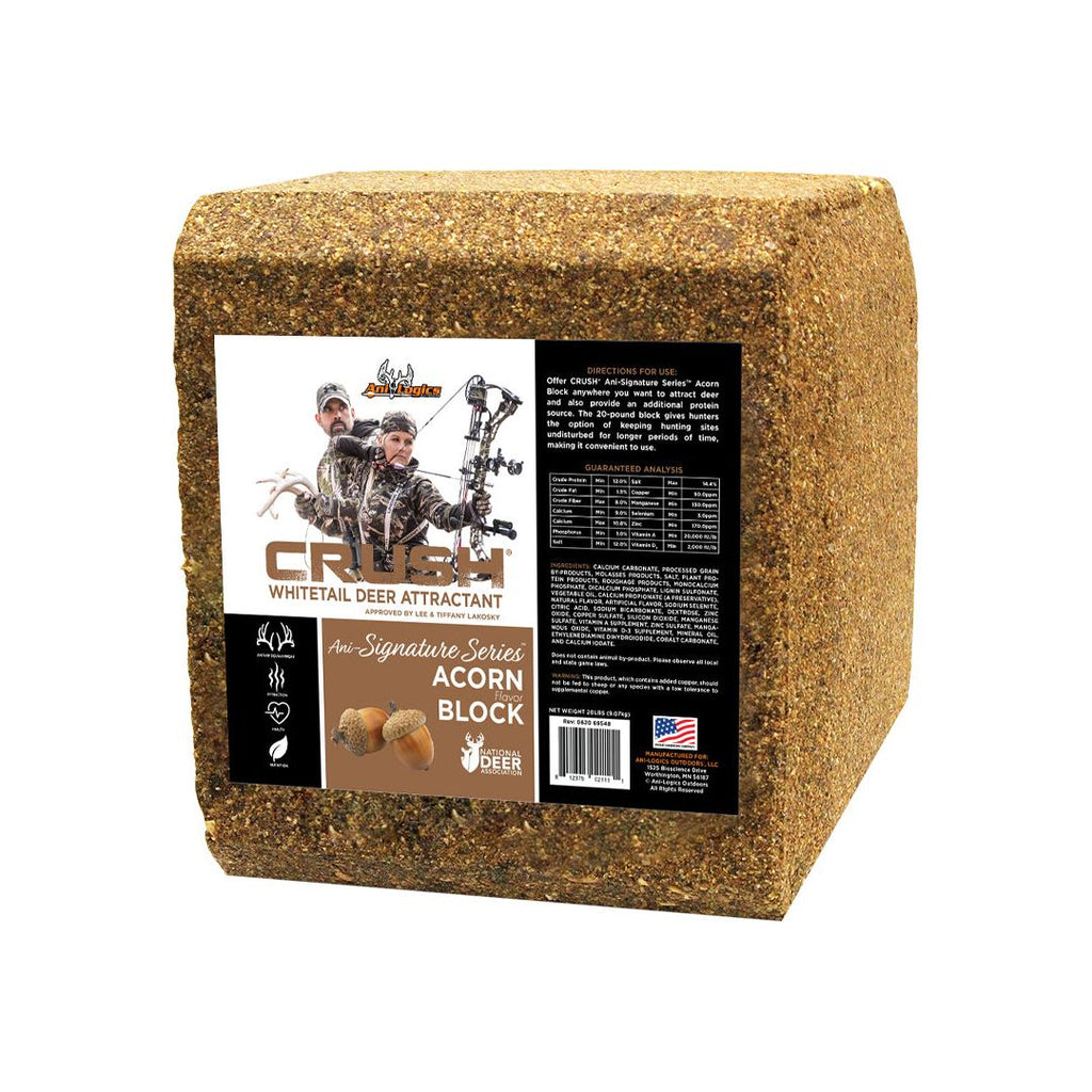 20 Lbs. Ani-Logics Acorn Block - Deer Attractant