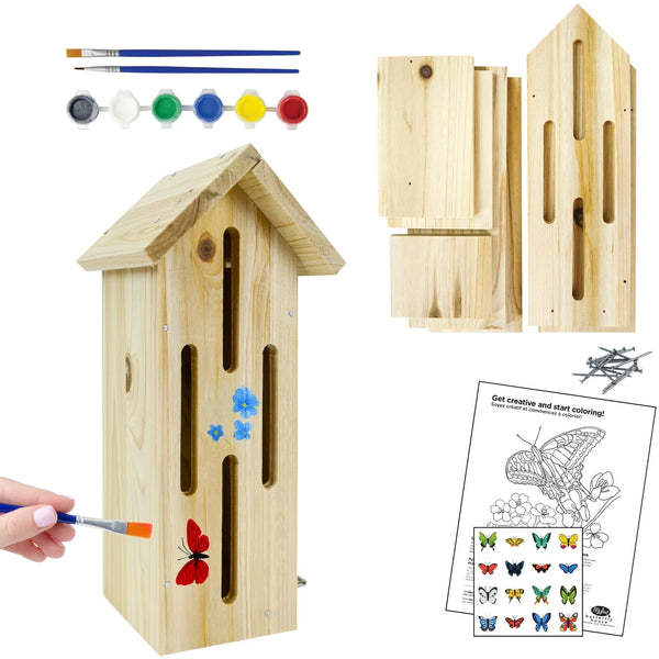 Nature's Way My First DIY Cedar Butterfly House