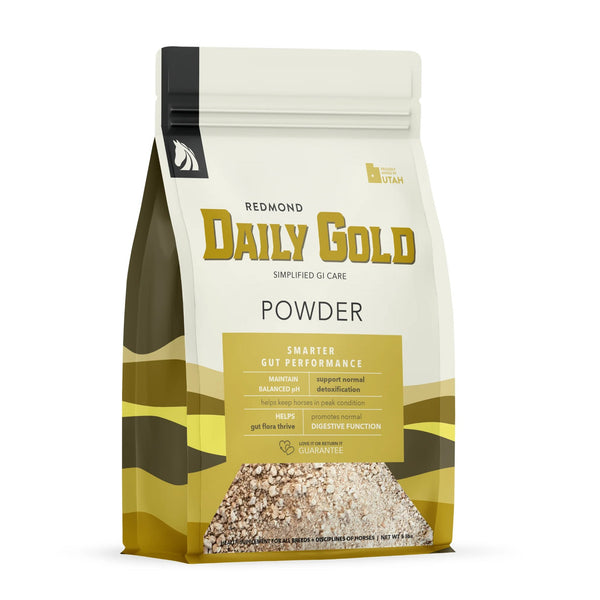 5 Lbs. Pouch Redmond Daily Gold - Equine Gut Health Supplement