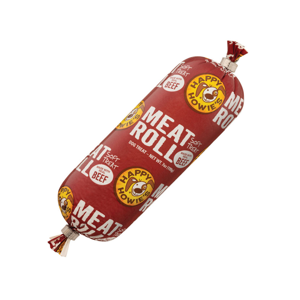Happy Howie's 7oz Beef Meat Roll Dog Treat