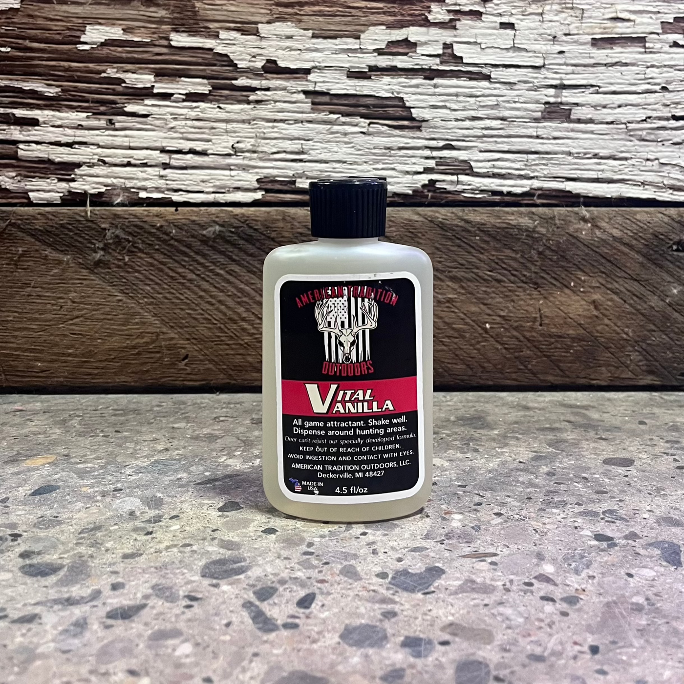 4.5oz American Tradition Outdoors Vital Vanilla Deer Attractant