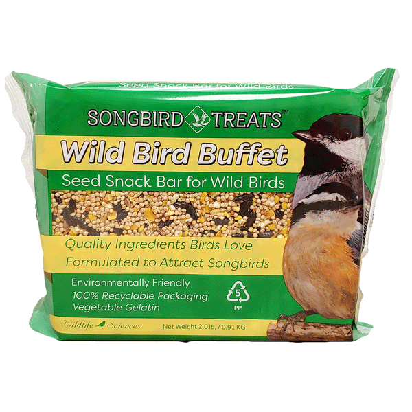 2 Lbs. Songbird Wild Bird Bar Seed Treat