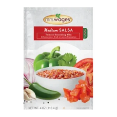 Mrs. Wages 4oz Medium Salsa Tomato Seasoning Mix for Canning