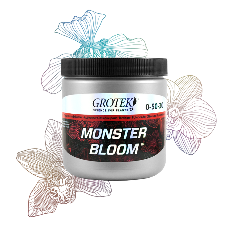 Grotek Monster Bloom - High-Performance Flowering Plant Nutrient, 500 Gram
