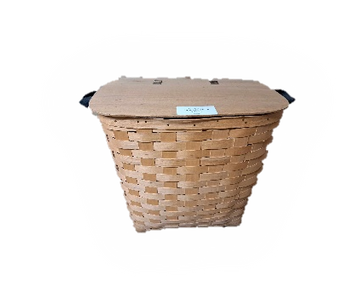 Greenfield Basket Manufacturing Small Hamper Basket w/ Handle [Local Pick-up Only]