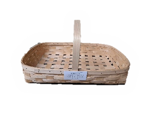 Greenfield Basket Maufacturing Large Wooden Flower & Garden Basket [Local Pick-up Only]