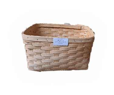 Greenfield Basket Manufacturing Large Wooden Clothes Basket w/ Handle