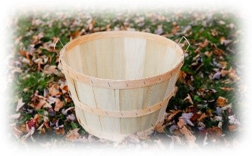 Greenfield Basket Manufacturing Bushel Natural Basket w/ Handle [Local Pick-up Only]