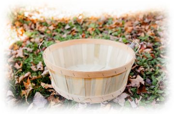 Greenfield Basket Manufacturing 1/2 Bushel Tub w/ Handle Basket [Local Pick-up Only]
