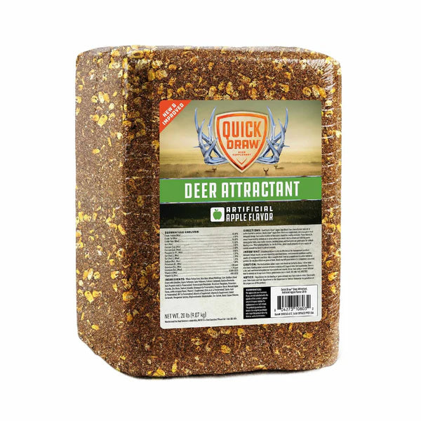Quick Draw Apple Flavored Deer Attractant Block - Thumbnail 2